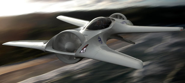 DR-7 VTOL Aircraft by DeLorean Aerospace