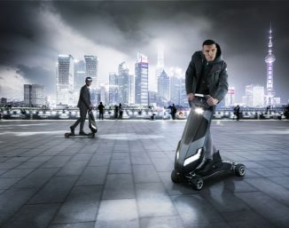 Dragonfly Electric Hyperscooter for Future Personal Mobility