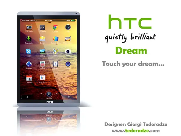 Dream Concept Tablet by Giorgi Tedoradze