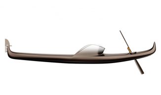 Dream of Winter Gondola for Venice – Modern Gondola Imagined by Philippe Starck