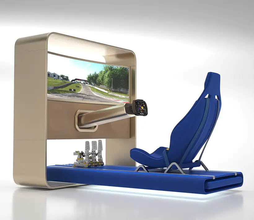 DrivePod Professional Driving Simulator Delivers Realistic Driving Experience