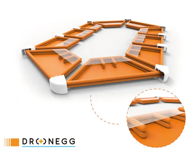 Dronegg First Aid System Using Drones by Gayoung Lee, Gherardo Martin, Luca Macrì, and Davide Modanese