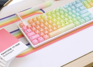 Expression Series Prism Keyboard Adds An Elegant Rainbow Touch to Your Desktop