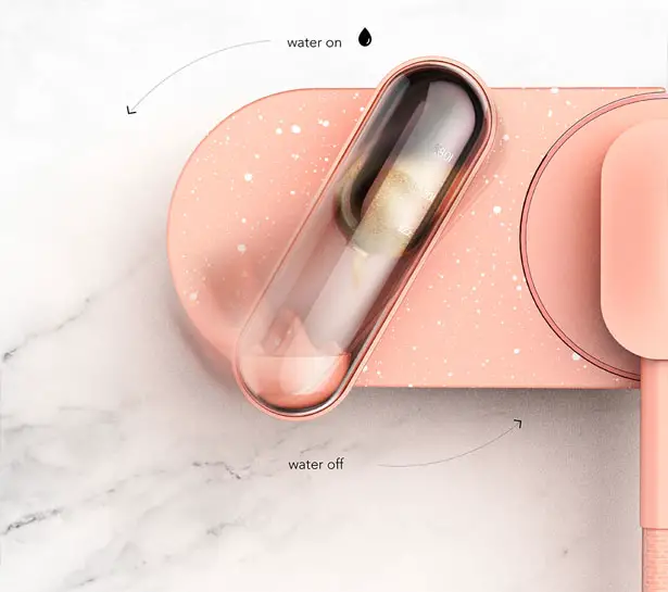 DROP I Shower Tap Concept by Pascal Grangier