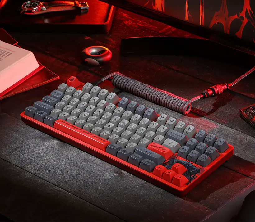 Drop x The Lord of the Rings Ringwraith Keyboard