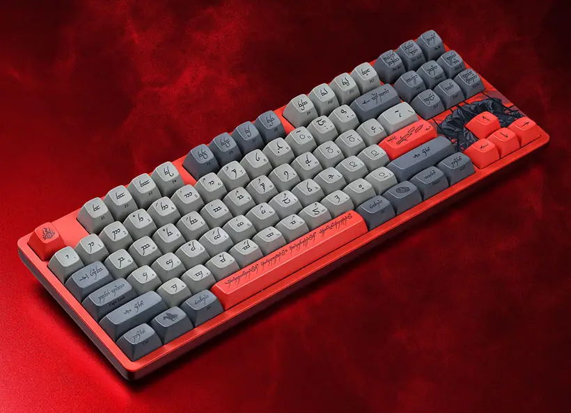 Drop x The Lord of the Rings Ringwraith Keyboard