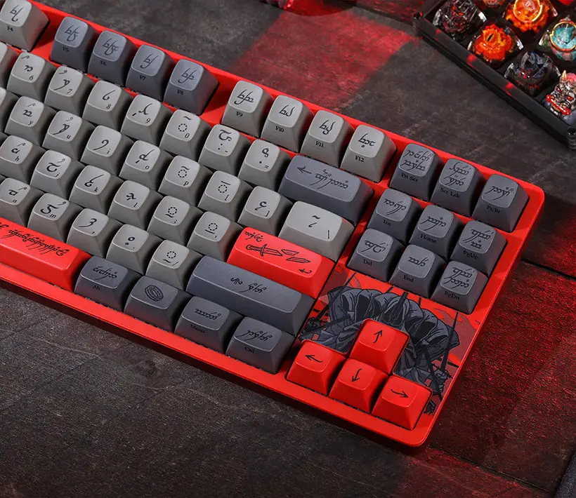 Drop x The Lord of the Rings Ringwraith Keyboard