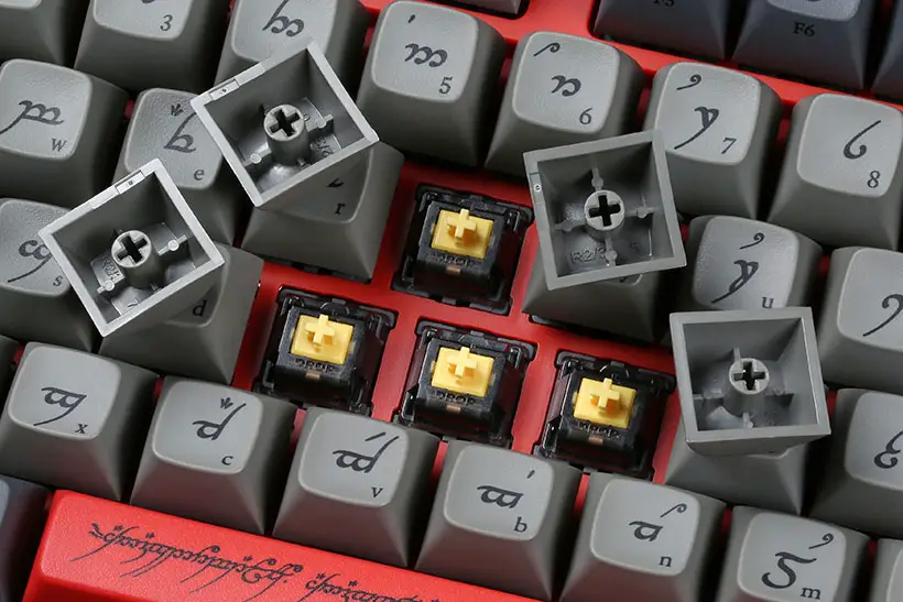 Drop x The Lord of the Rings Ringwraith Keyboard