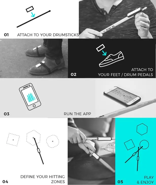 DRUMISTIC: Portable Drumkit Made by Drummers for Drummers