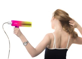 DRYON: A Hair Dryer and A Curling Iron in One