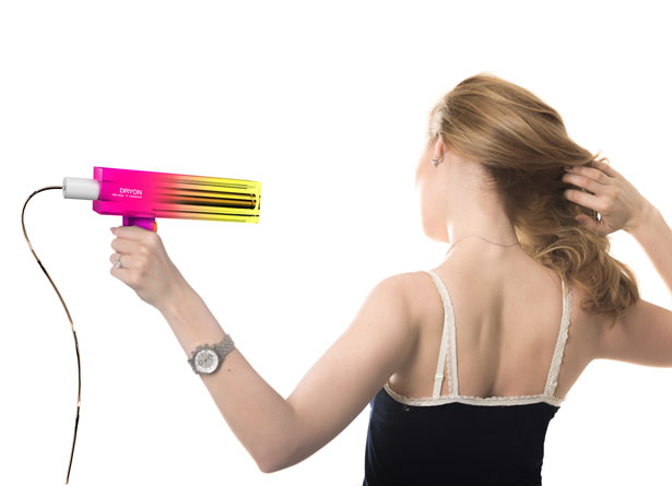 DRYON: A Hair Dryer and A Curling Iron in One - Tuvie Design DRYON: A Hair Dryer and A Curling Iron in One - Tuvie Design