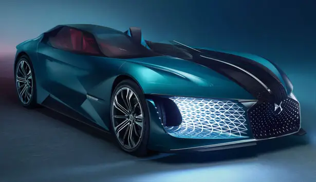 DS X E-TENSE ASYMETRIC Concept Car For 2035