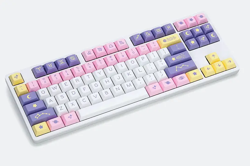 DSA Astrolokeys Keycaps by Sailorhg & Cassidoo