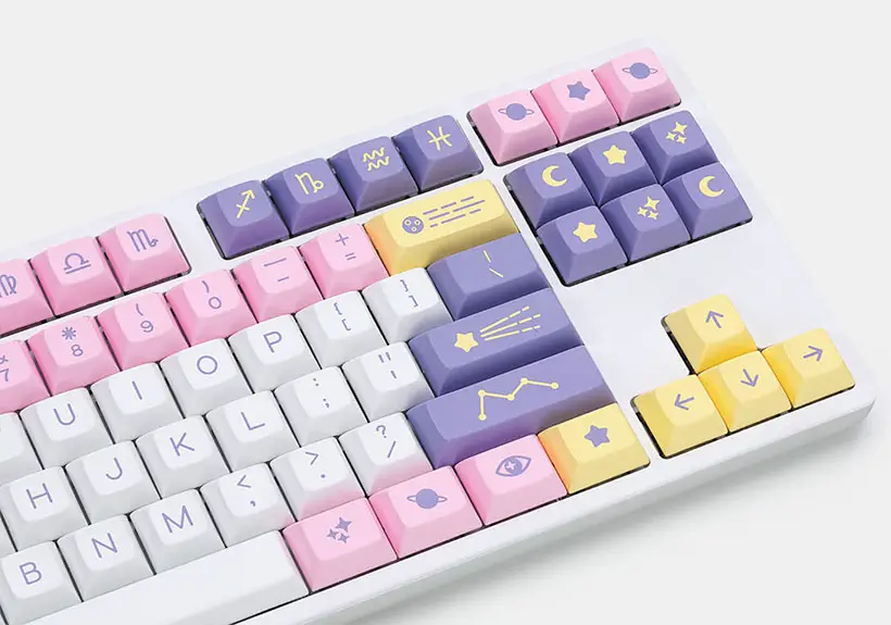 DSA Astrolokeys Keycaps by Sailorhg & Cassidoo