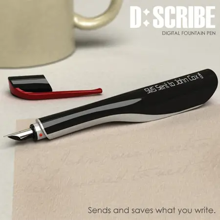 D:Scribe Digital Pen Helps You Send Emails and SMS by Writing It Down on Paper