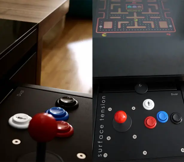 Dual Arcade Coffee Table by Surface Tension
