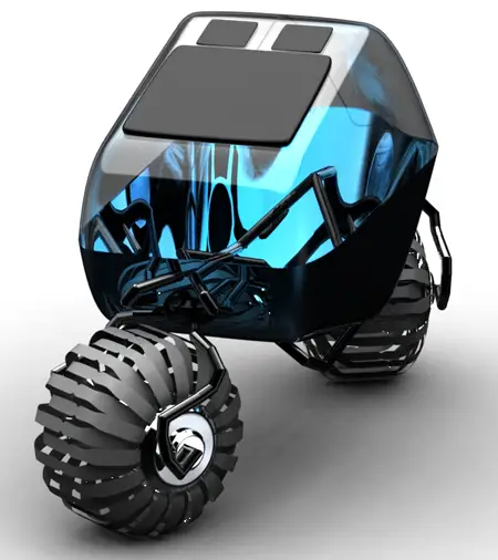 Dual Pod Transport Is A Two Wheeler With Off-Road Capabilities