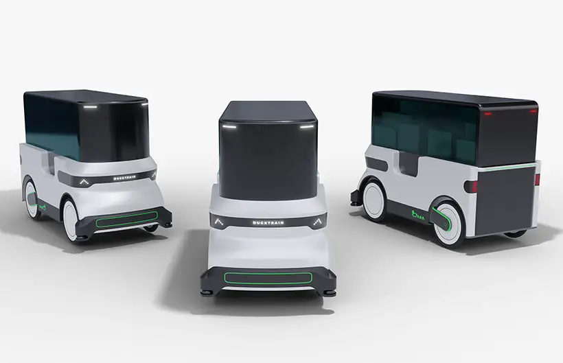 Ducktrain Electric, Automated Logistic Vehicle for Future Urban Last