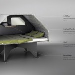 Duffy Mobile Flat-Packed Shelter by Duffy London