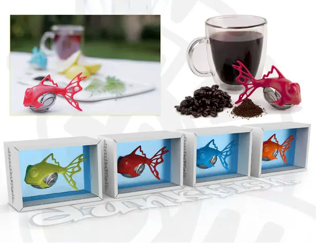 DunkFish Tea Infuser by Grant Bell