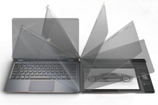 DuoFlip NoteBook Computer Can Flip Its Screen Into a Large Digital Drawing Pad