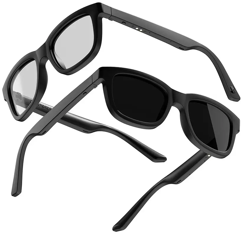 Dusk Electrochromic Smart Sunglasses with Dynamic Lenses Tuvie Design