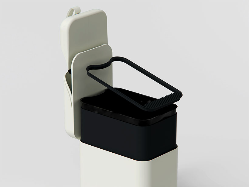 Dusty Trash Bin by Liam de la Bedoyere