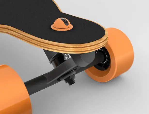 DX Skateboard Concept with Built-in Camera and Remote Control by Xiaochen Wang, Jing Hongzheng, and Tian Xiangwen