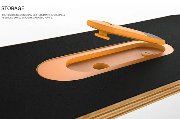 DX Skateboard Concept with Built-in Camera and Remote Control by Xiaochen Wang, Jing Hongzheng, and Tian Xiangwen