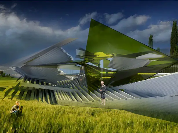 Dynamic Seismic Concept Hotel by Margot Krasojevic