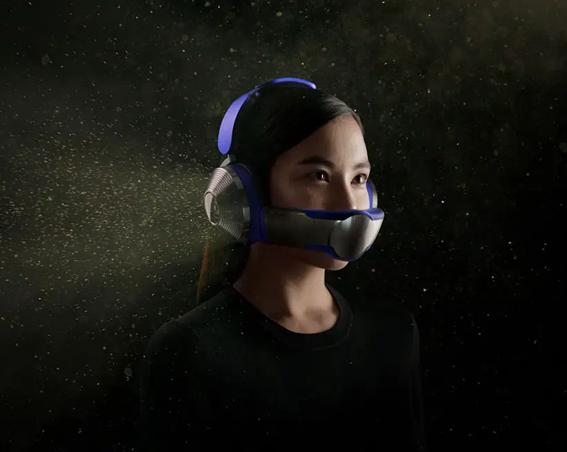 Dyson Zone - Futuristic Wearable Air Purifier Headphones