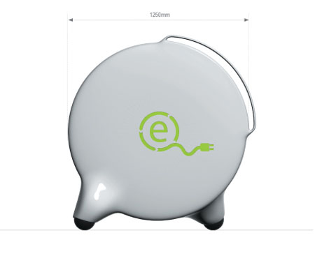 e-bin electronic mobile recycle bin