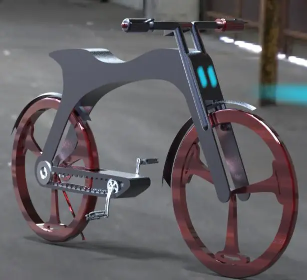 E-centric Bicycle Design by Manpreet Bhattee