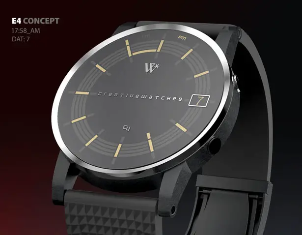 E4 Analogic Watch Concept by Walter Lance