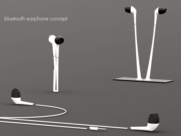 Earphones concept by Krisztian Griz