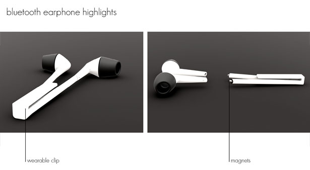Earphones concept by Krisztian Griz