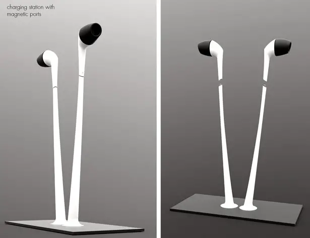 Earphones concept by Krisztian Griz