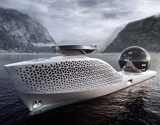 Futuristic Earth300 Exploration Vessel for Scientists, Experts, Students or Private Citizens