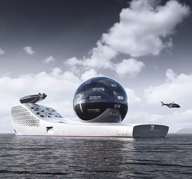 Futuristic Earth300 Exploration Vessel for Scientists, Experts, Students or Private Citizens