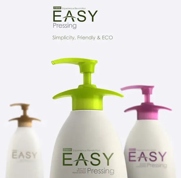 Easy Pressing Bottle Concept by Qi Long, Zheng Toby, and Jia Shawn