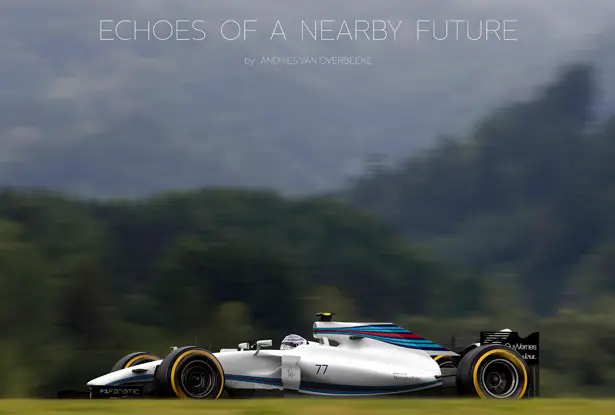 Echoes of a Nearby Future : Formula 1 Concept Car by Andries van Overbeeke