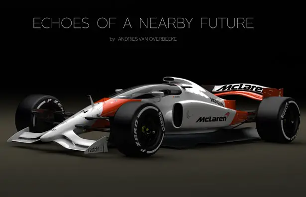 Echoes of a Nearby Future Part 3: Closed Cockpit McLaren-Honda Concept 2019 by Andries van Overbeeke