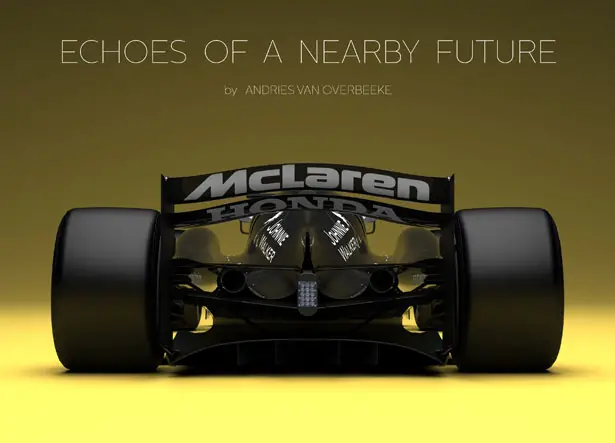 Echoes of a Nearby Future Part 3: Closed Cockpit McLaren-Honda Concept 2019 by Andries van Overbeeke