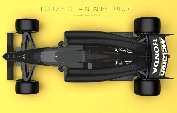 Echoes of a Nearby Future Part 3: Closed Cockpit McLaren-Honda Concept 2019 by Andries van Overbeeke