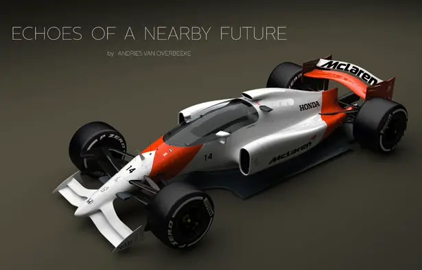 Echoes of a Nearby Future Part 3: Closed Cockpit McLaren-Honda Concept 2019 by Andries van Overbeeke