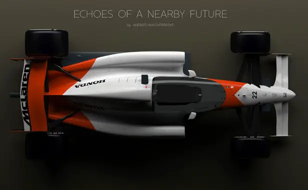 Echoes of a Nearby Future Part 3: Closed Cockpit McLaren-Honda Concept 2019 by Andries van Overbeeke