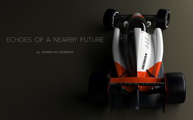 Echoes of a Nearby Future Part 3: Closed Cockpit McLaren-Honda Concept 2019 by Andries van Overbeeke