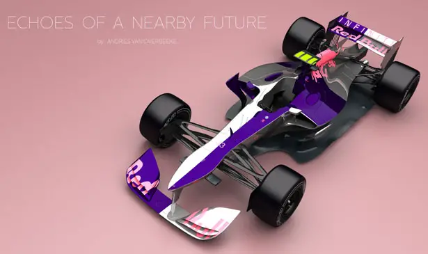 Echoes of a Nearby Future Part Deux : Futuristic Formula 1 Concept Car