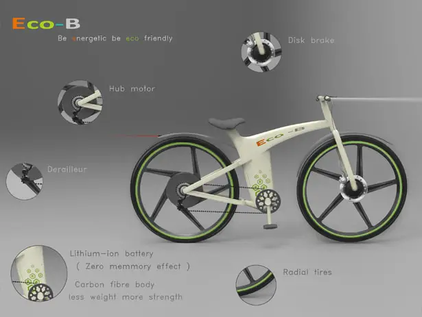 Eco-B Bike by Dhaneesh Neelakandan