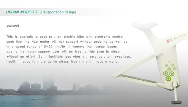 Eco-B Concept Bike by Dhaneesh Neelakandan